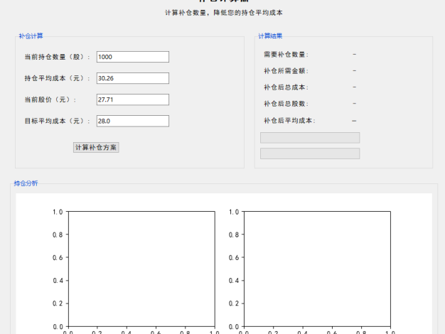 股票补仓计算器